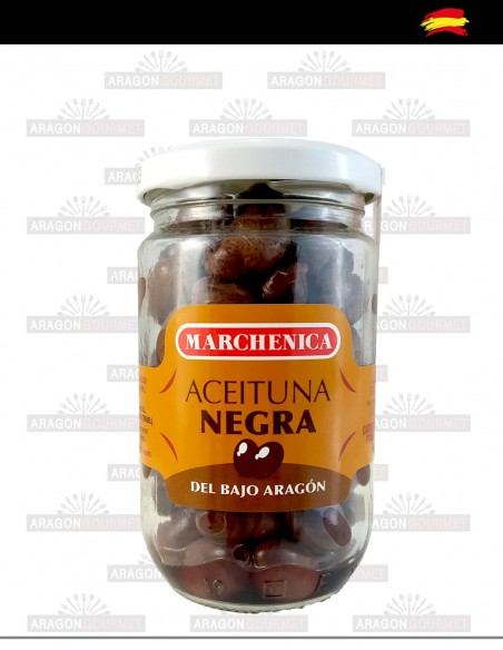 Aceituna negra de aragon 200g