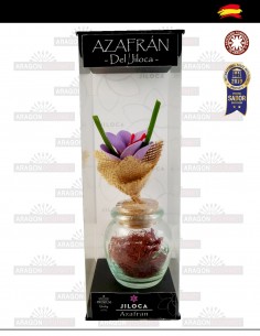 detalle para regalo azafrán en porcelana