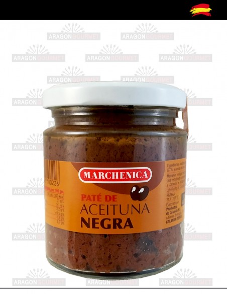 Pate de aceituna negra 220g