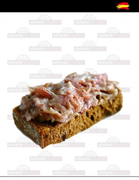 tostada rilletes