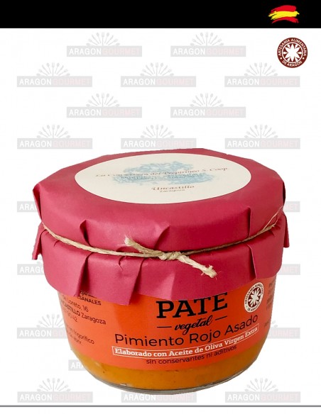 red pepper vegetable pate