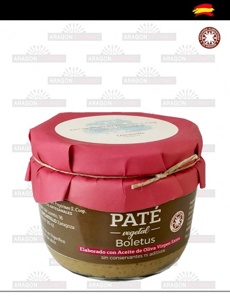 boletus vegetable pate