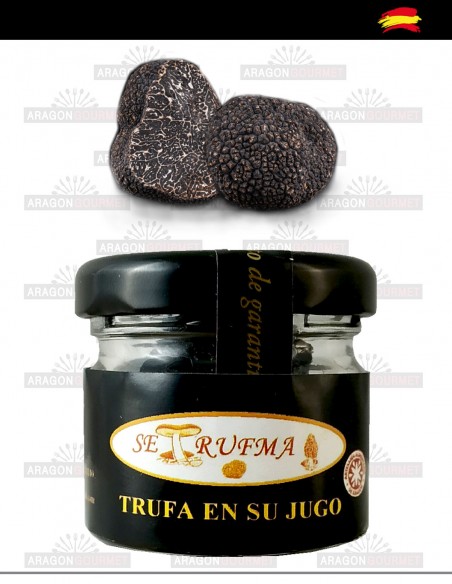Trufa negra en su jugo