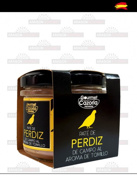 Pate de perdiz al tomillo