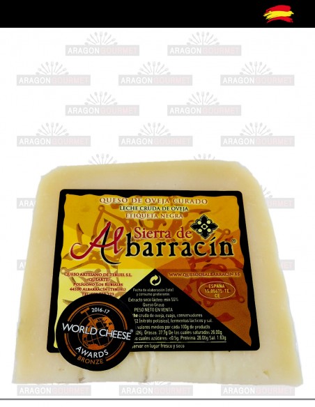 cured cheese with albarracín prizes