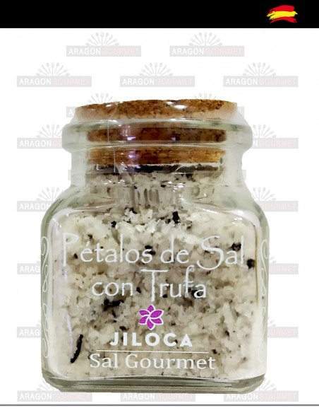 Escamas de sal con trufa