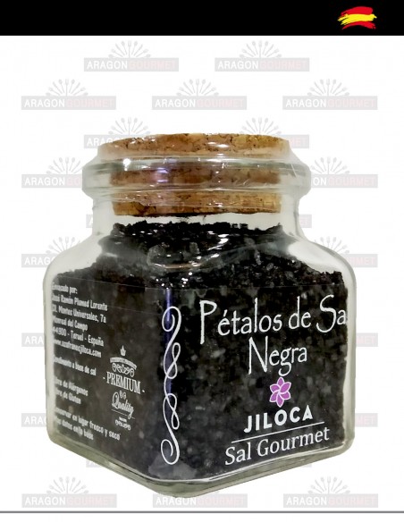 Flocons de sel noir
