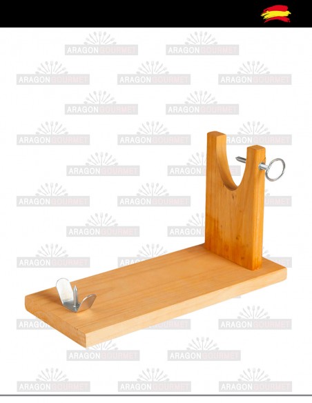 Jamonero de madera