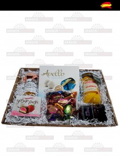 Cesta Regalo con exquisitos dulces de calidad