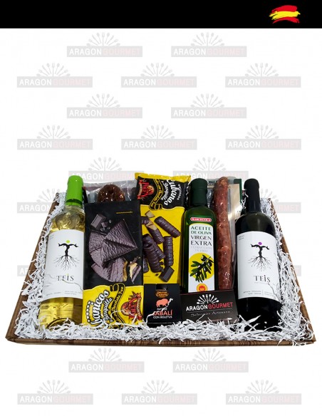 Panier Gourmand : Côté Douceurs, Salés et Vins