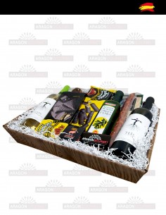 Cesta Gourmet: Dulces, Salados y Vinos