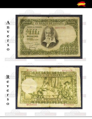 Billete 1000 Pesetas del 1951