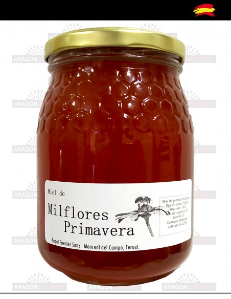 Miel Mille Fleurs Printemps Monreal 1kg