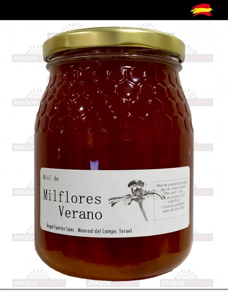 Miel Mil Flores Verano Monreal 1kg