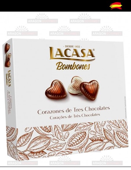 Bombones lacasa corazon caja