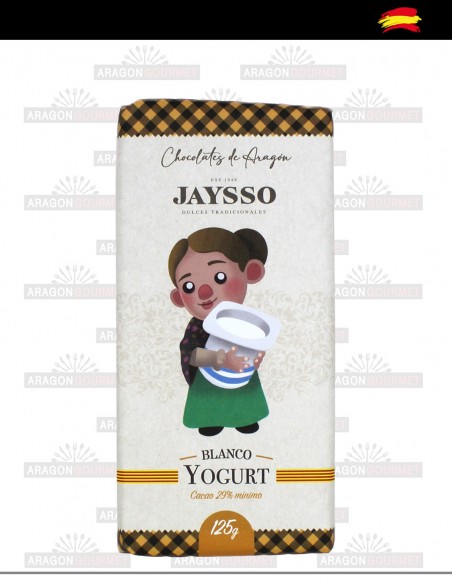 Chocolate Blanco con Yogurt