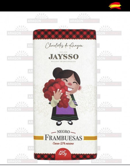 framboises au chocolat noir