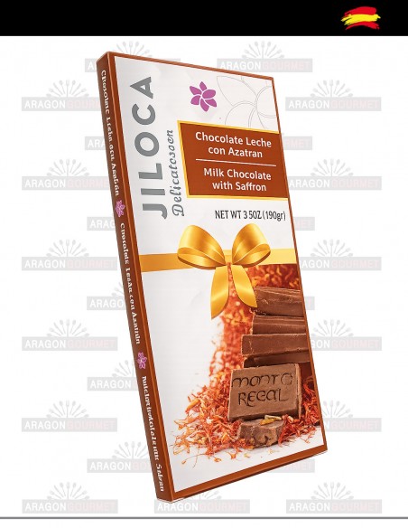 choco leche con azafrán del jiloca
