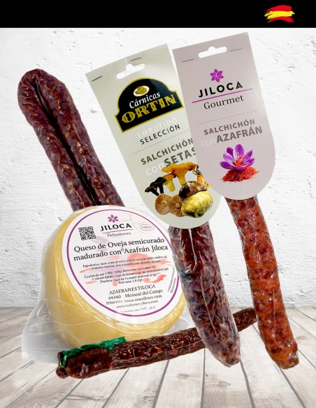 Lote de embutidos y queso
