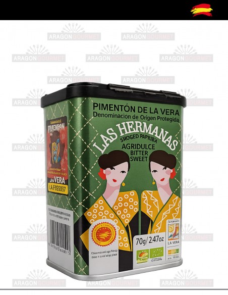 Boîte de paprika La Vera