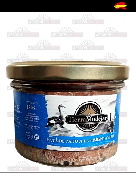 Peppered duck pâté