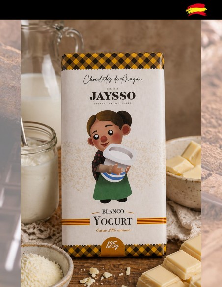 Chocolate Blanco con Yogurt portada