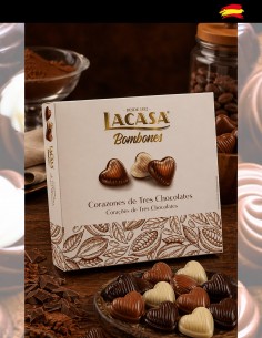 Corazones de Tres Chocolates portada