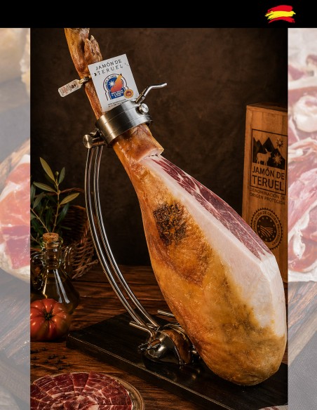 Whole Teruel PDO Ham with Shank 8.5-9kg