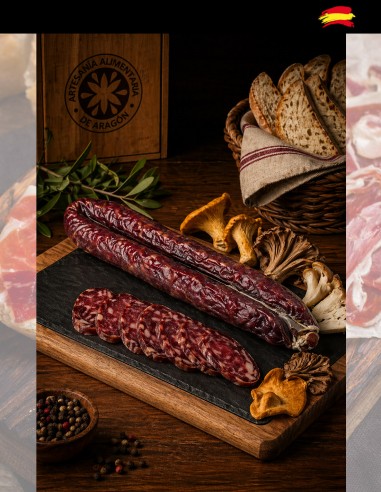 longaniza con boletus portada