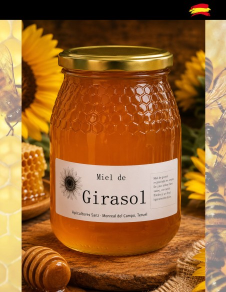 Miel de tournesol artisanal