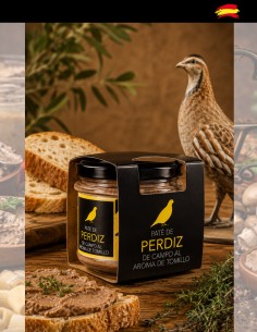pate de perdiz al tomillo gourmet