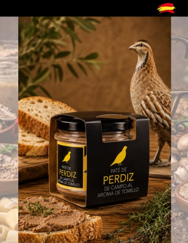 pate de perdiz al tomillo gourmet