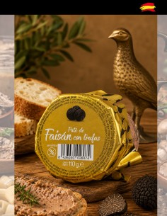 Paté de faisan con trufa gourmet