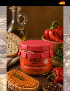 Paté de Pimientos Rojos Asados gourmet