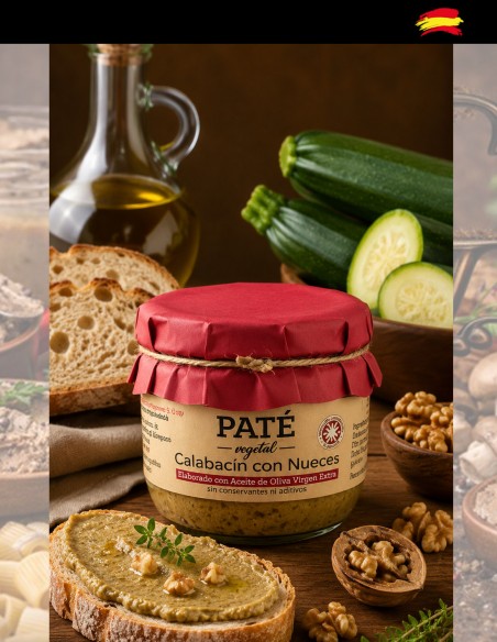 Paté de Calabacín con Nueces gourmet