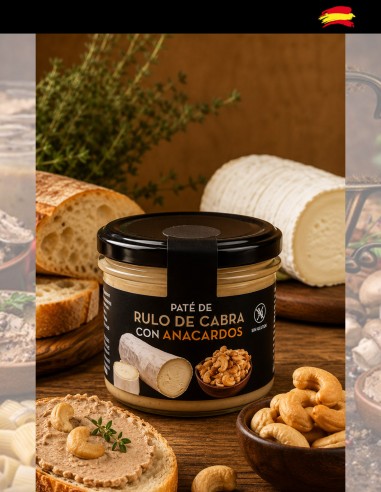 Paté de Rulo de Cabra con Anacardos gourmet