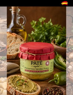 Paté de Pimientos Verdes Fritos gourmet