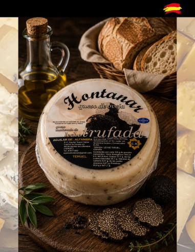 Queso trufado hontanar