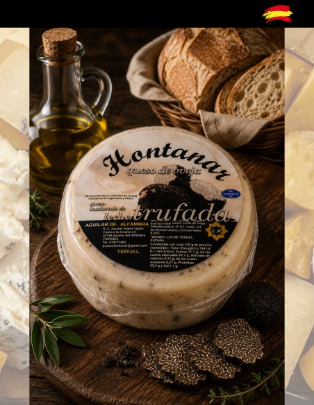 Hontanar truffled cheese