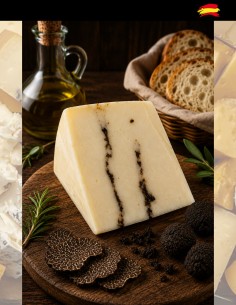 Fromage artisanal à la truffe noire