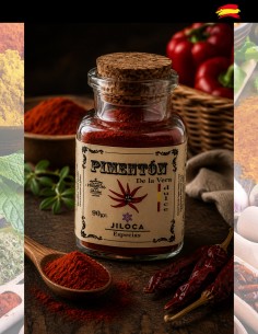 Pot en verre de 90 g de paprika doux