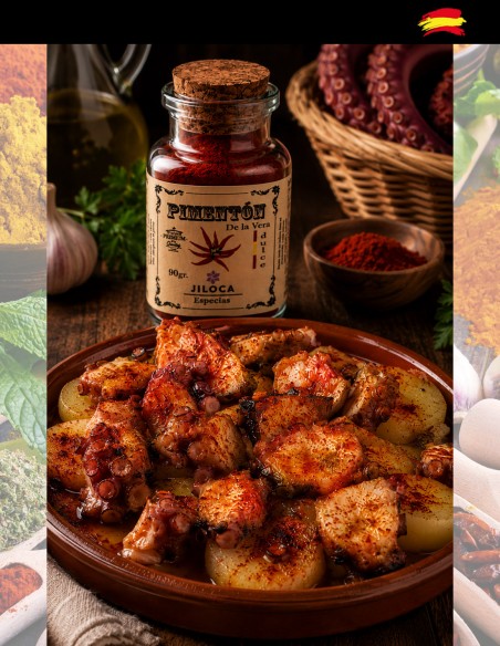 pulpo con pimenton de la vera