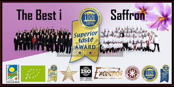 Premio al mejor azafrán en el Superior Taste Award